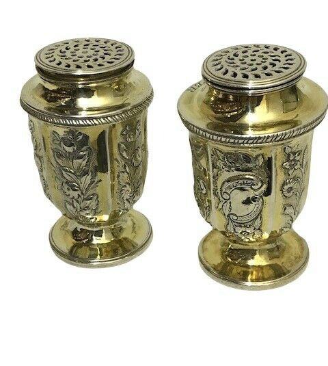 8. Geo IV Silver Gilt Shakers