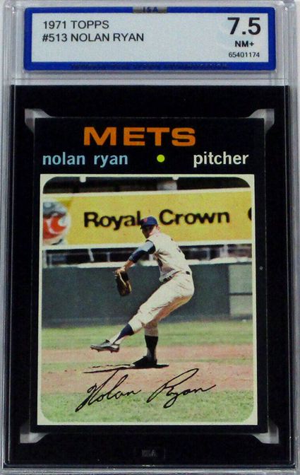 8. Topps Baseball Nolan Ryan New York Mets ISA