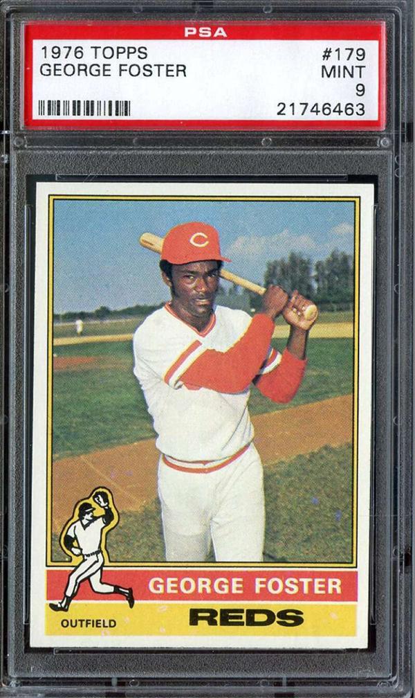 9. 1976 Topps George Foster Baseball Card