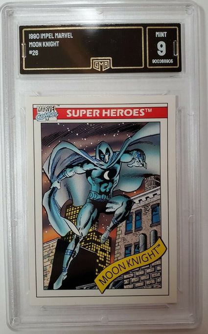 9. 1990 Impel Marvel Moon Knight Card