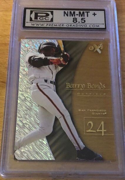9. 1998 Fleer Skybox EX 2001 Barry Bonds Baseball Card