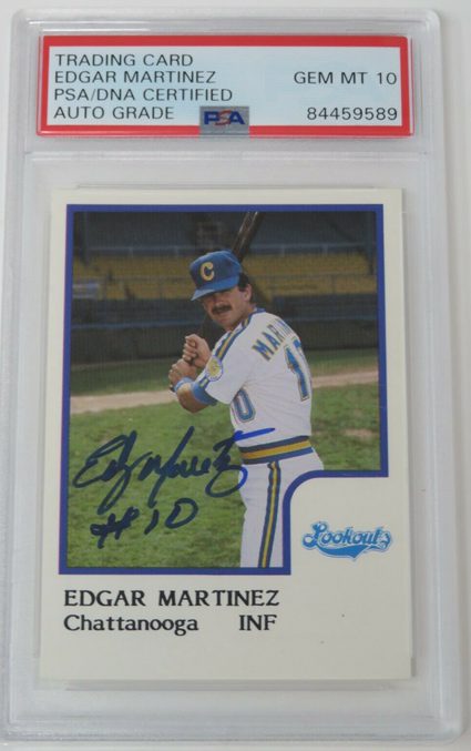 Edgar Martinez 1986 ProCards Rookie Card 1988-Score