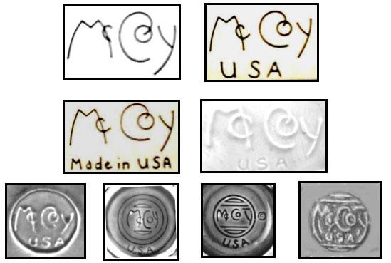Mccoy Pottery Trademarks2