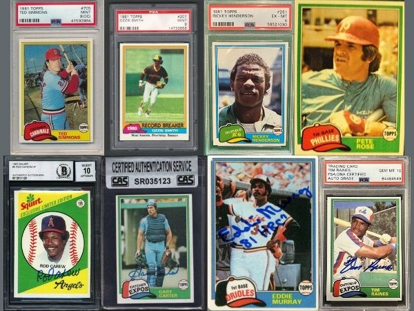 Most Valuable 1981 Topps Baseball Cards