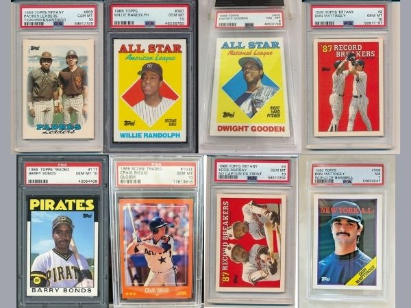 Most Valuable 1988 Topps Baseball Cards
