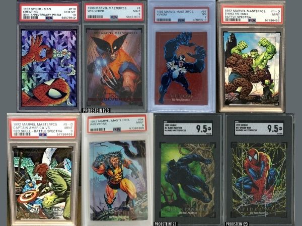 25 Most Valuable 1992 Marvel Cards Sold Online