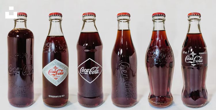 The Evolution Of Coke Bottles