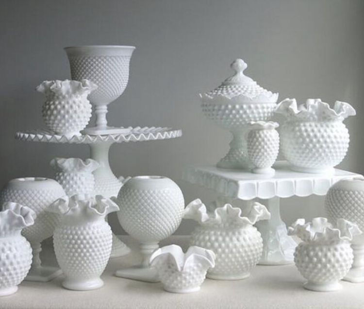 The History of Milk Glass