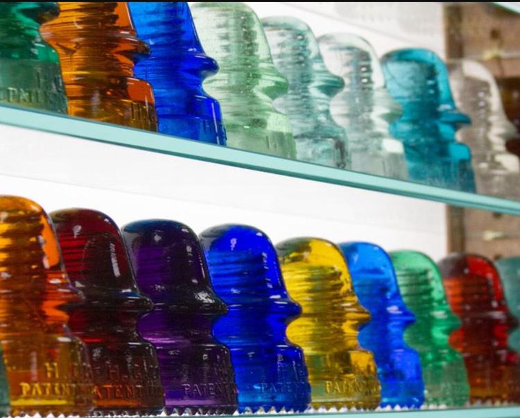 What Are Antique Glass Insulators Used For