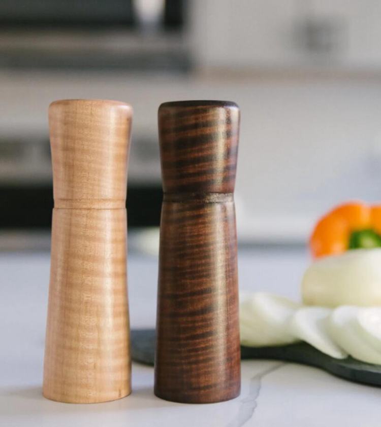 Wooden Salt And Pepper Shakers