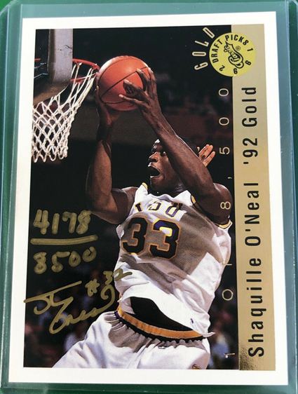 1. 1992 Classic Draft Pick Shaquille O’Neal Shaq RC Rookie