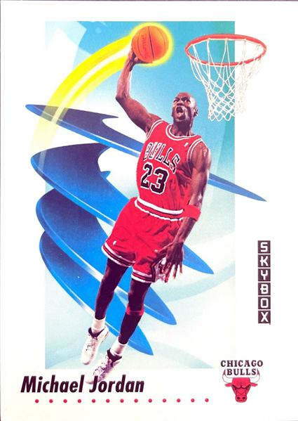 15. 1991 Skybox Michael Jordan Basketball Card
