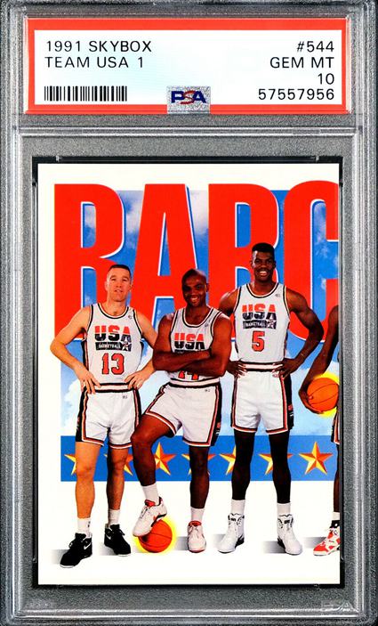 17. 1991 Skybox Team USA 1 Basketball Card