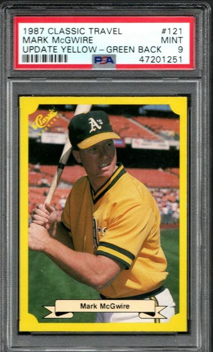 17. Classic Mark McGwire RC Rookie Green Back