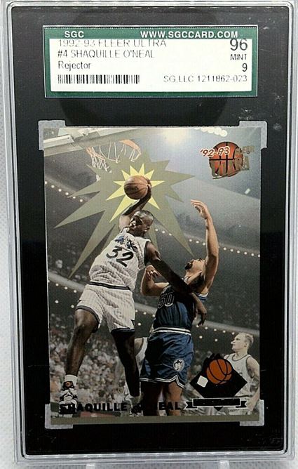 18. Shaquille O'Neal Shaq - 1992 Ultra Rejectors Rookie