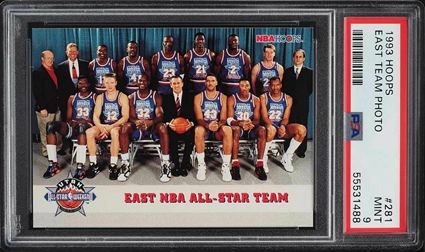 19. 1993 Nba Hoops Shaq Ewing Wilkins All-Stars