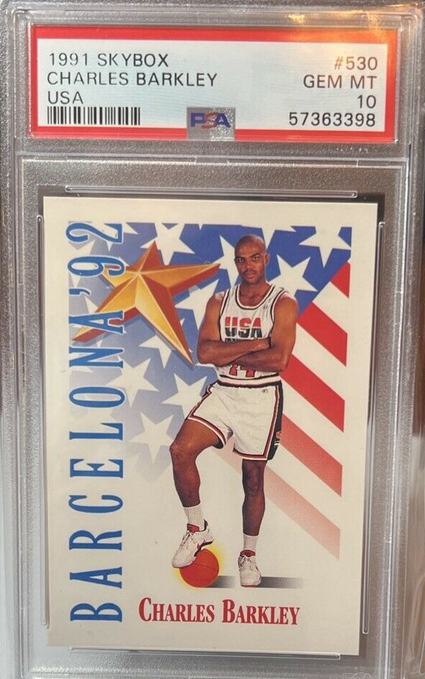 27. 1991 Skybox Charles Barkley USA Dream Team Basketball Team