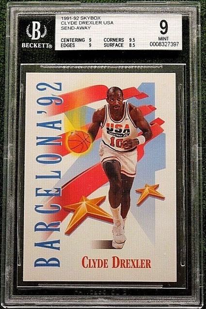 29. 1991 92 Skybox Clyde Drexler USA Send-Away Basketball Card