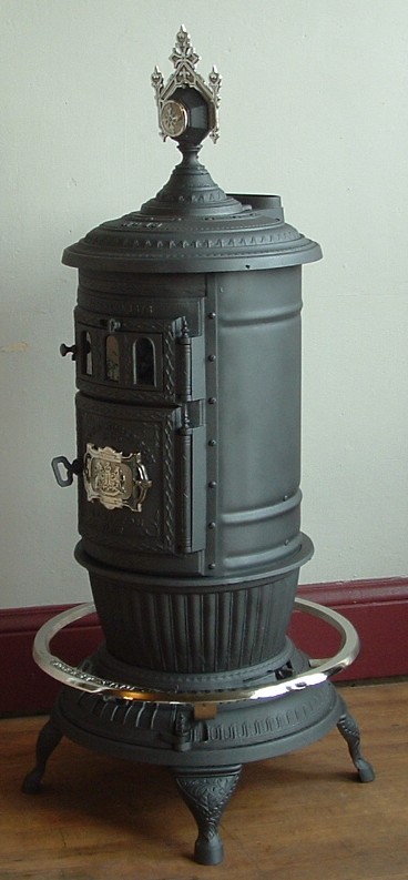1876 Forest King Moore Robinson & Co. parlor stove