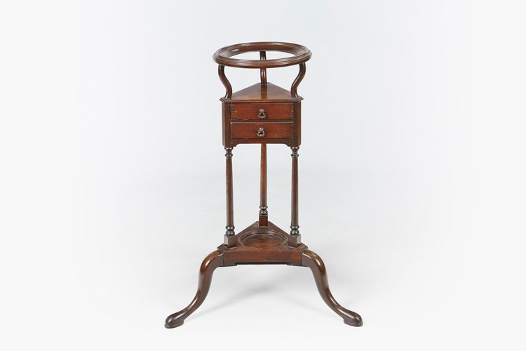 18th Century George III Wash or Wig Stand