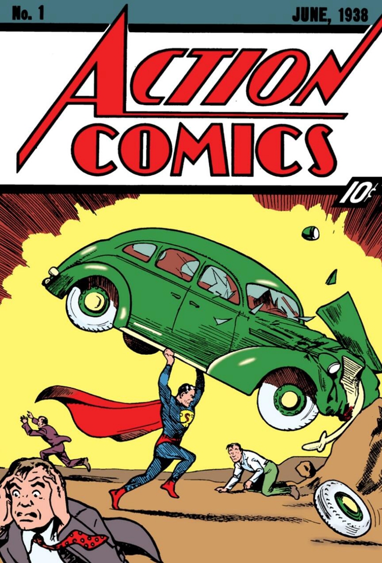 3. Action Comics 1- $3.1-3.2 million