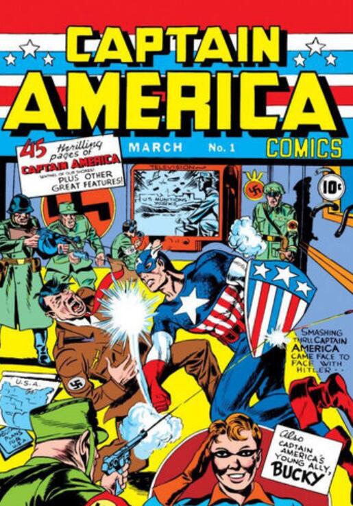 8. Captain America Comics 1- $915,000