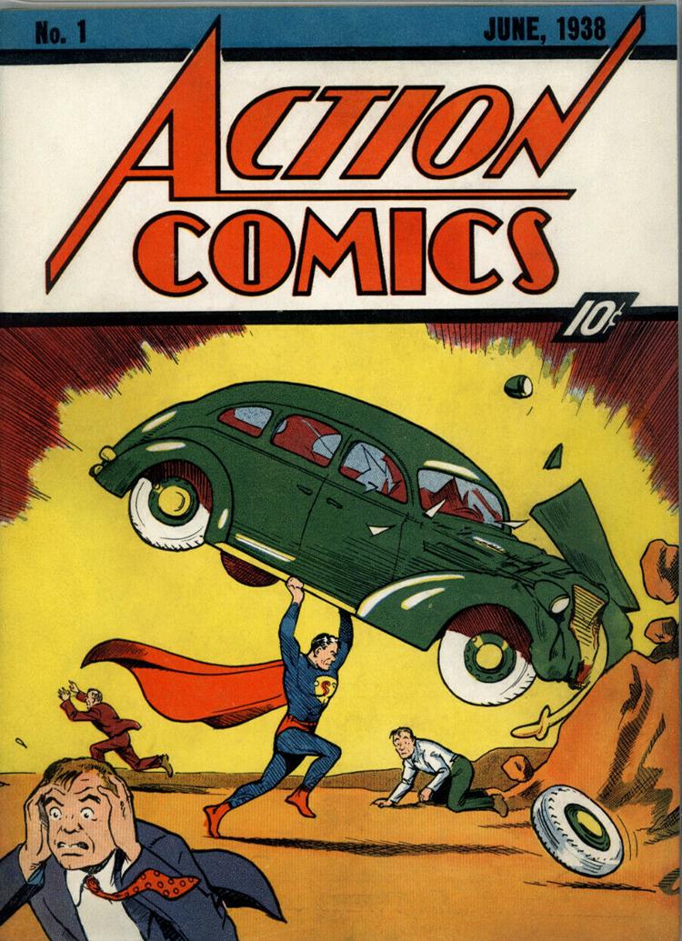 Action Comics 1, Introduction of Superman- released in 1938