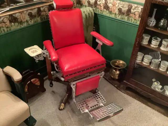 Antique Early Barber Chair