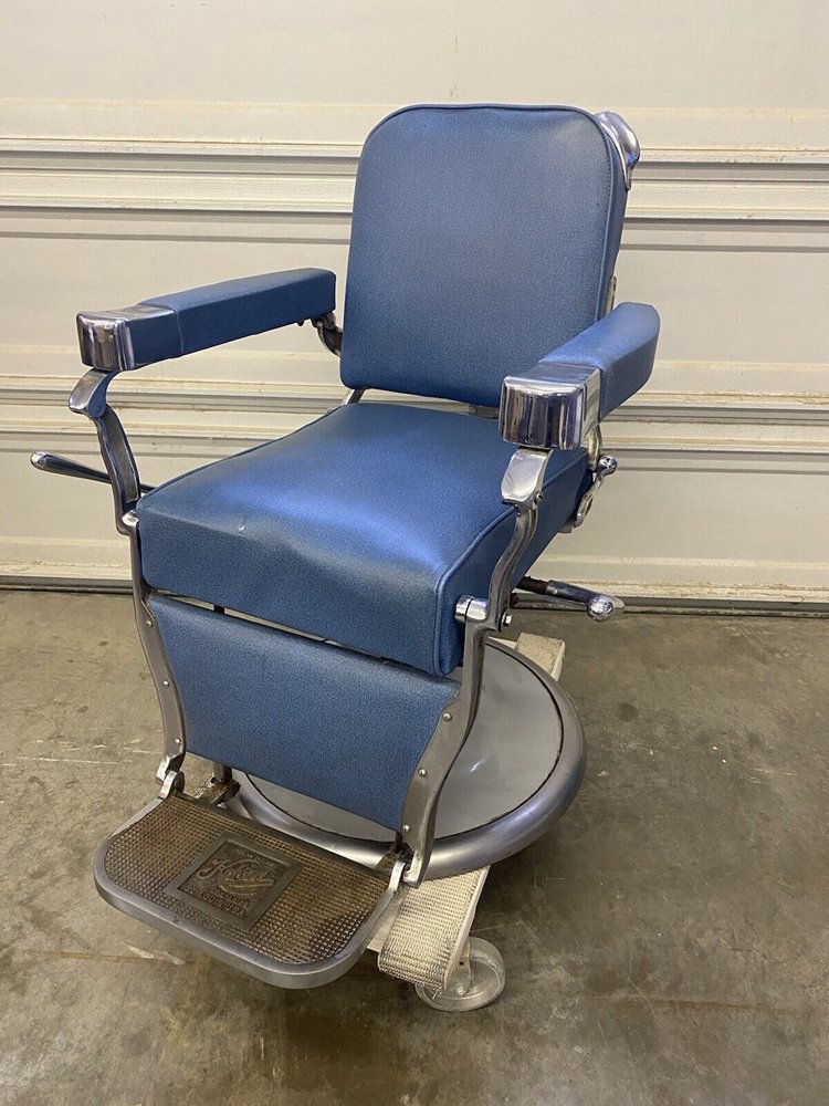 Antique Vintage Koken Barber Chair