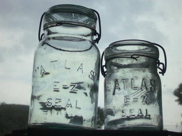 Atlas E-Z Seal Jars