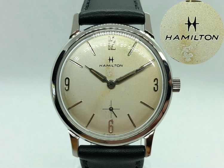 Hamilton Manual Wind Stainless Vintage Mens Watch Serviced 1960s 17j 686