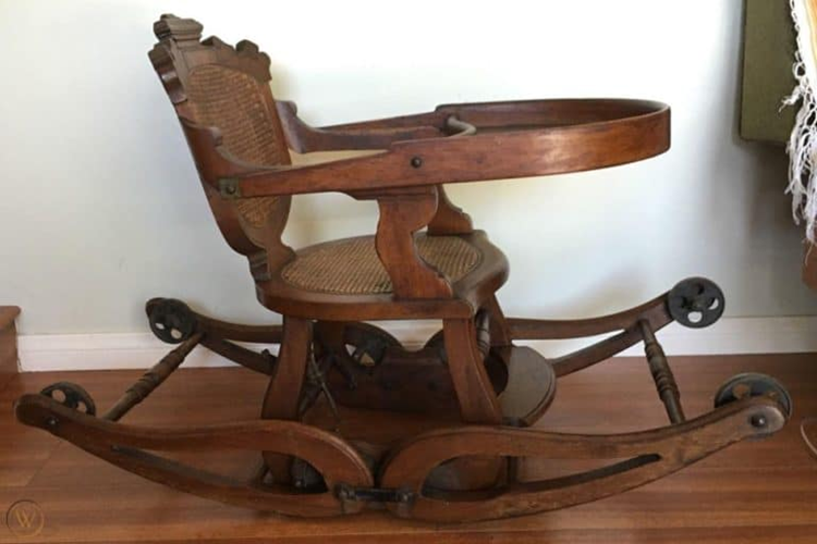 History and Evolution of Antique High Chair
