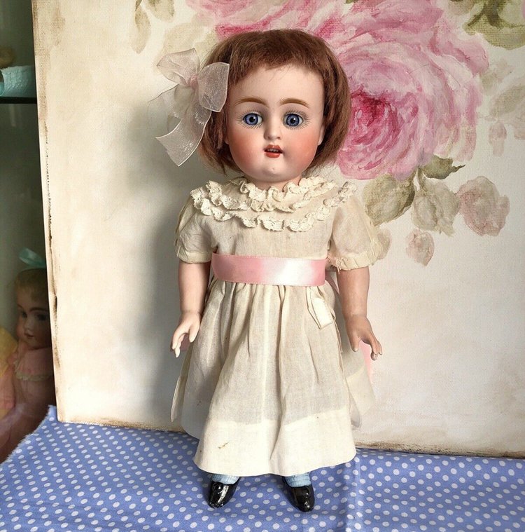 Rare large Kestner 150 All Bisque Child Doll Antique Germany Jointed Doll