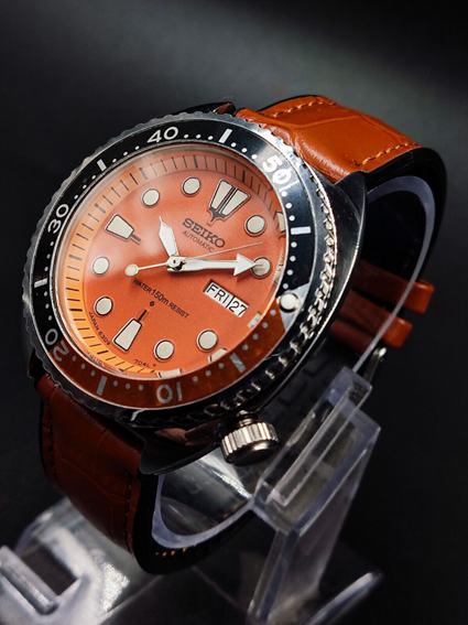 Seiko Diver's Turtle Automatic 150 M Men's Wrist Watch DD Ref-6309-Glow in Dark