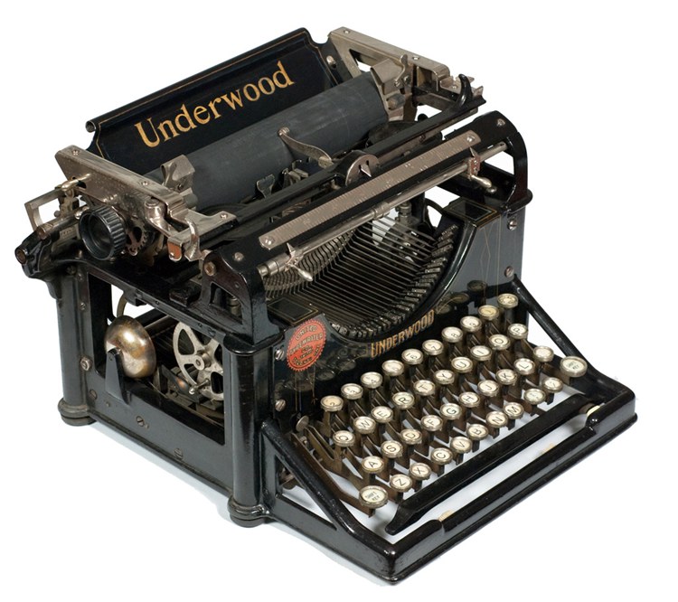 Underwood typewriter No.1