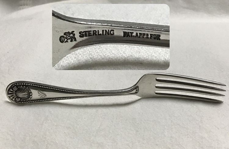 1880 Whiting Sterling Silver Fork