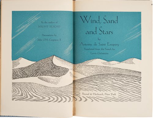 21. Wind, Sand and Stars