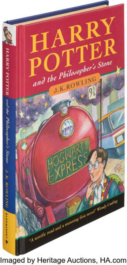 3. Harry Potter and The Philosopher’s Stone by J.K. Rowling