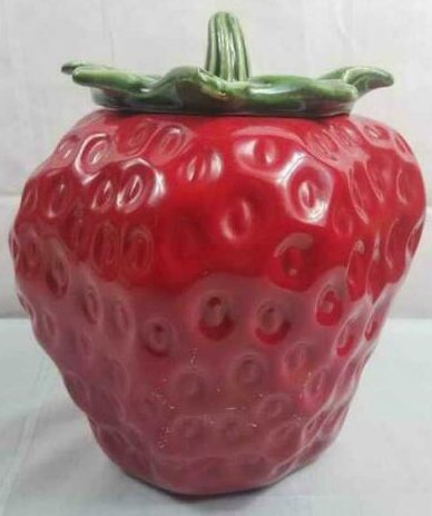 8. Strawberry Cookie Jar