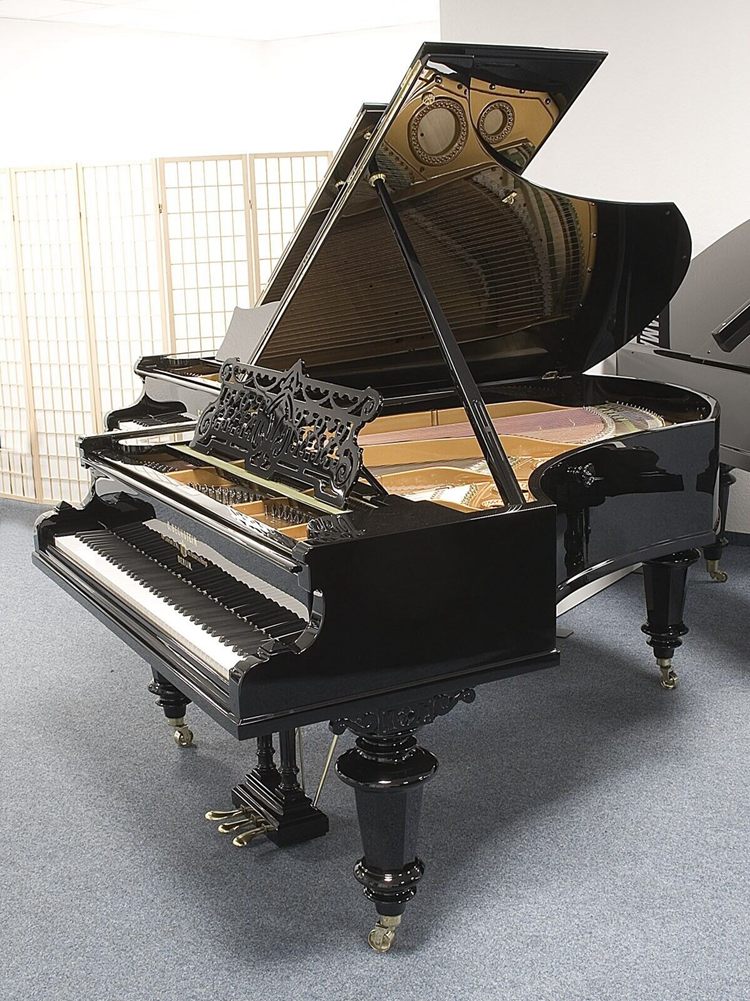 A Bechstein Wing Grand Piano
