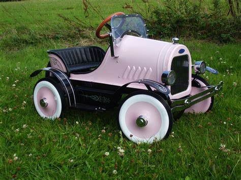 A Ford Model T pedal car