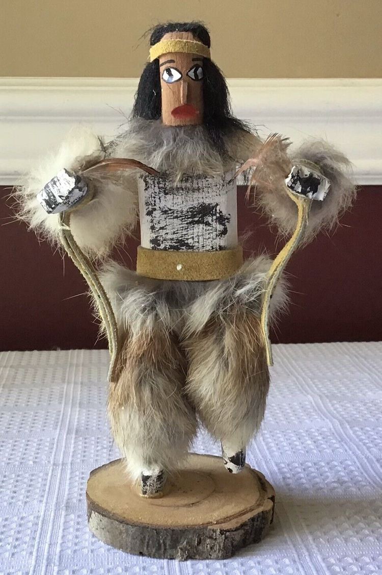 A bear kachina doll