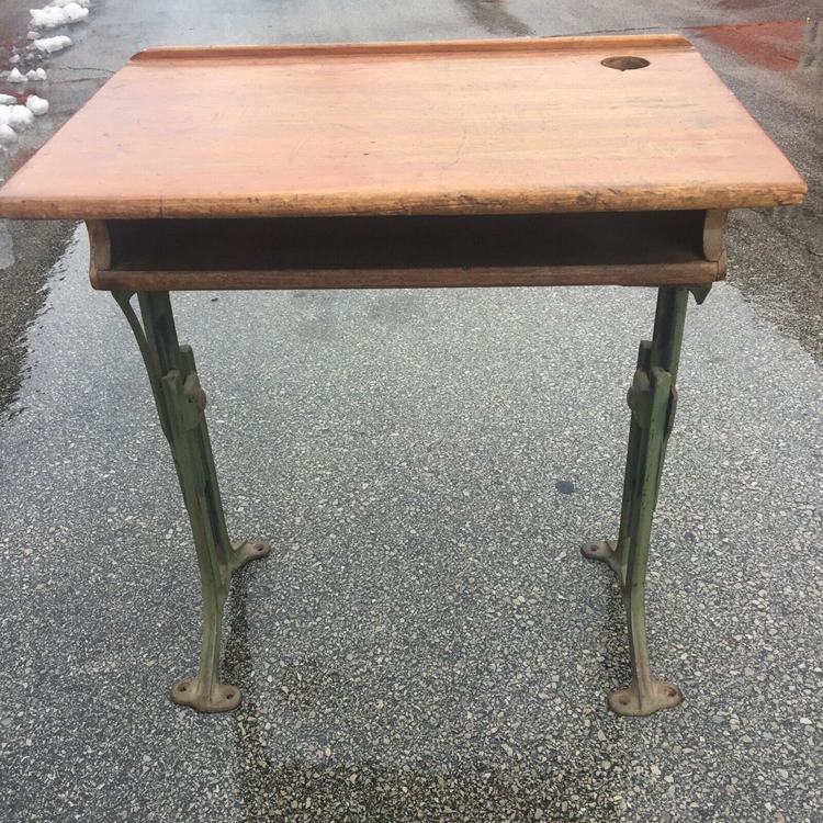 Antique Chandler School Desk