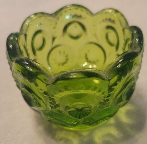 Antique Green Depression Glass