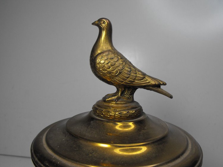 Bird Gilding Figurine