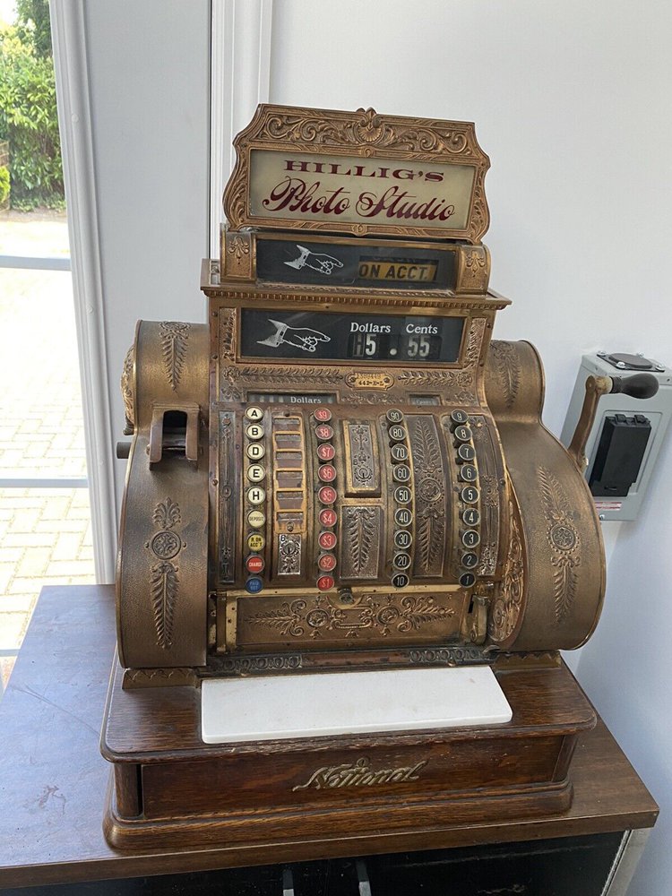 Brass Antique Cash Registers