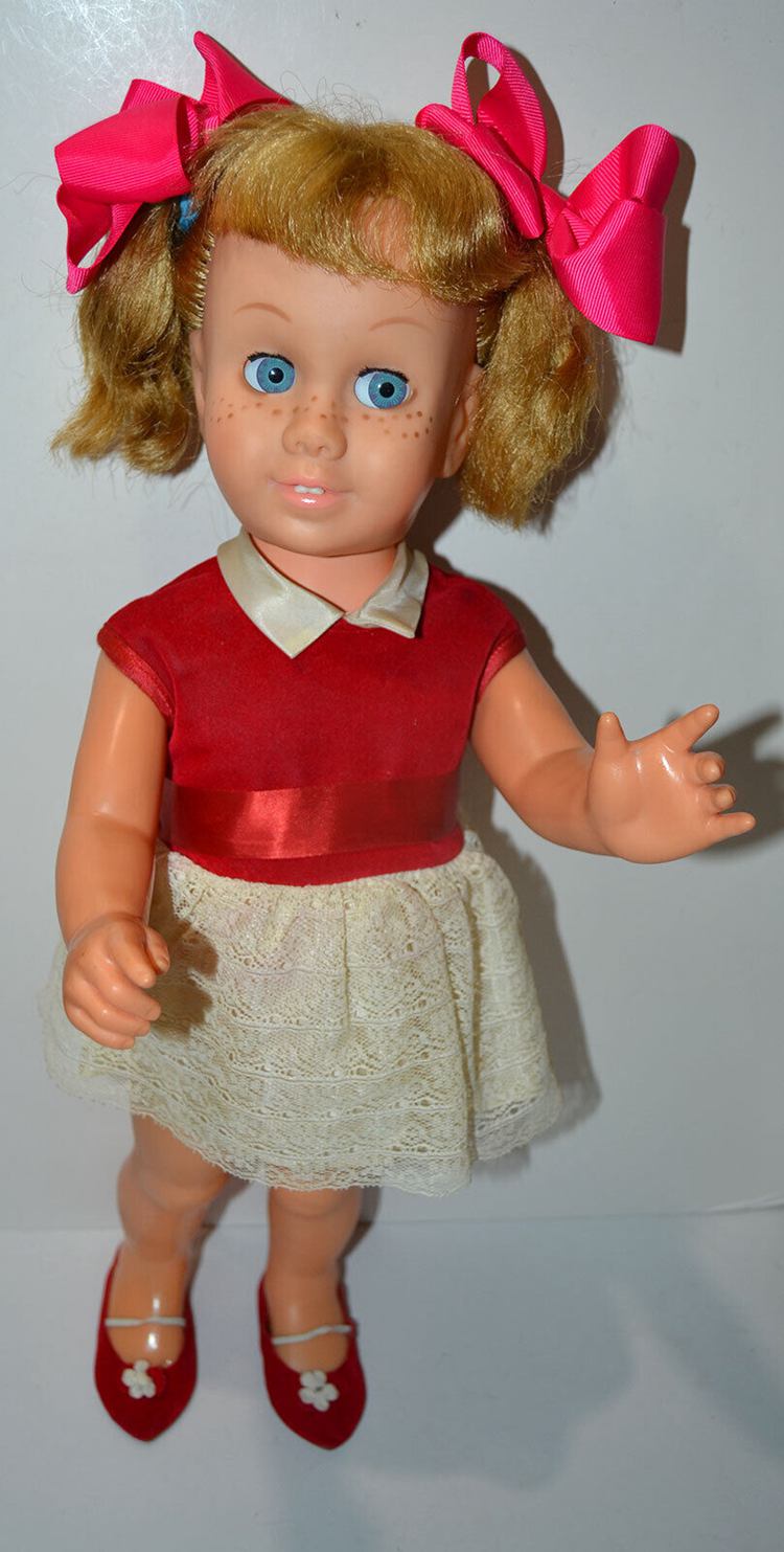 Canadian Vintage 1960's Blonde Chatty Cathy Doll Mattel DEE & CEE HTF MUTE