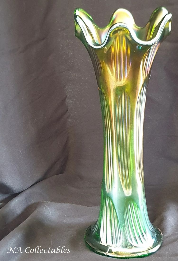 Carnival Glass Vases ($20-$50)