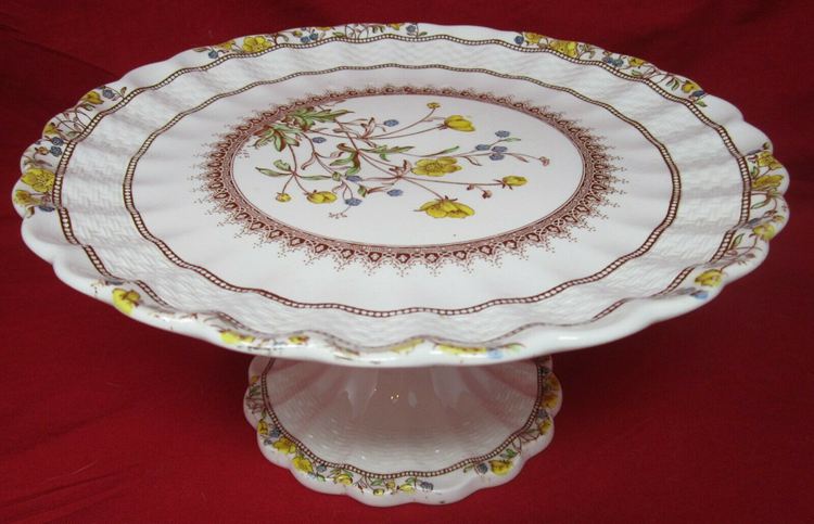  Copeland Spode Buttercup Cake Stand Old Marks