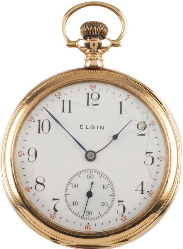 Elgin Open-Face Antique Pocket Watch